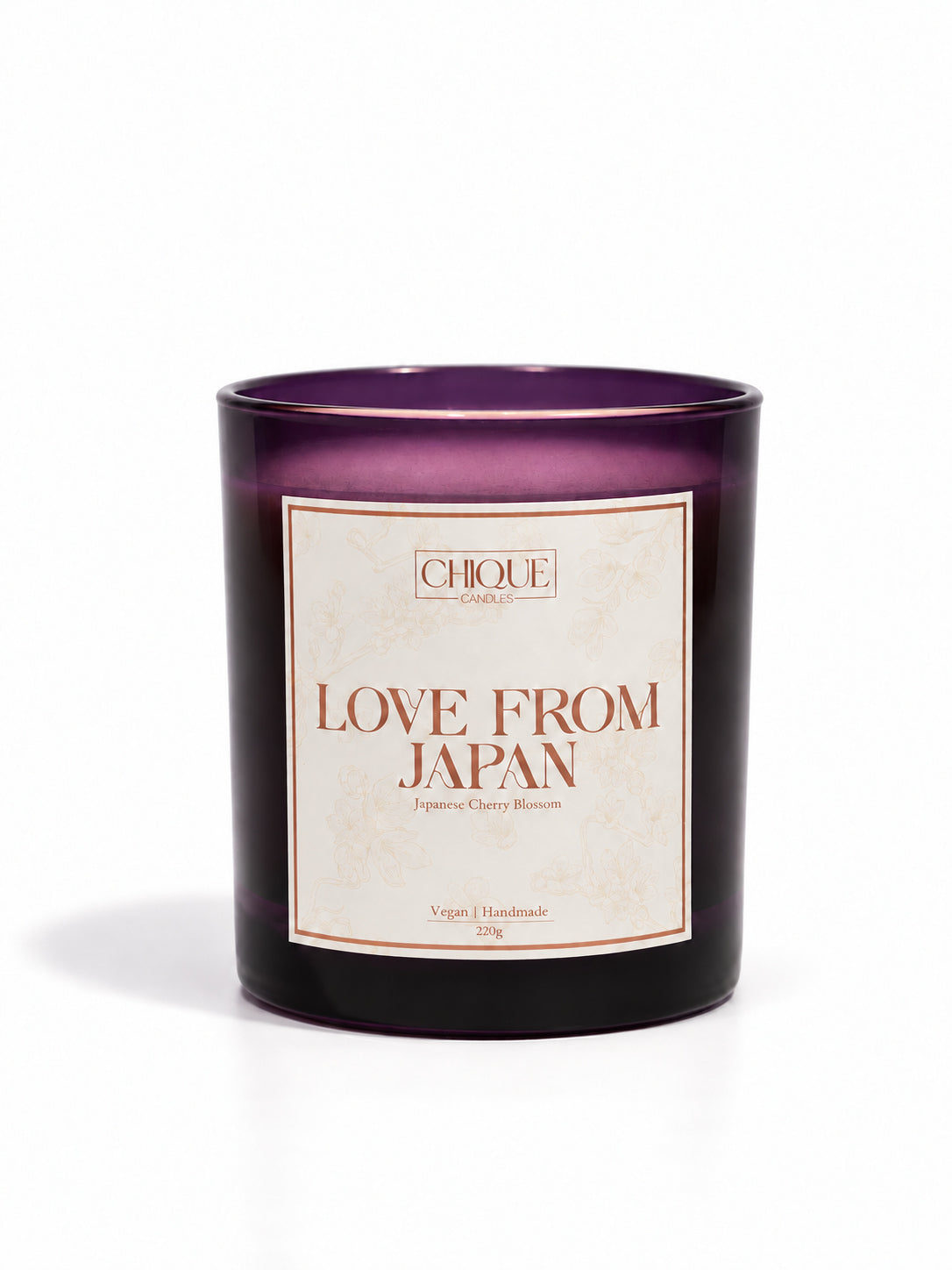 Love from Japan - Cherry blossom scented candle