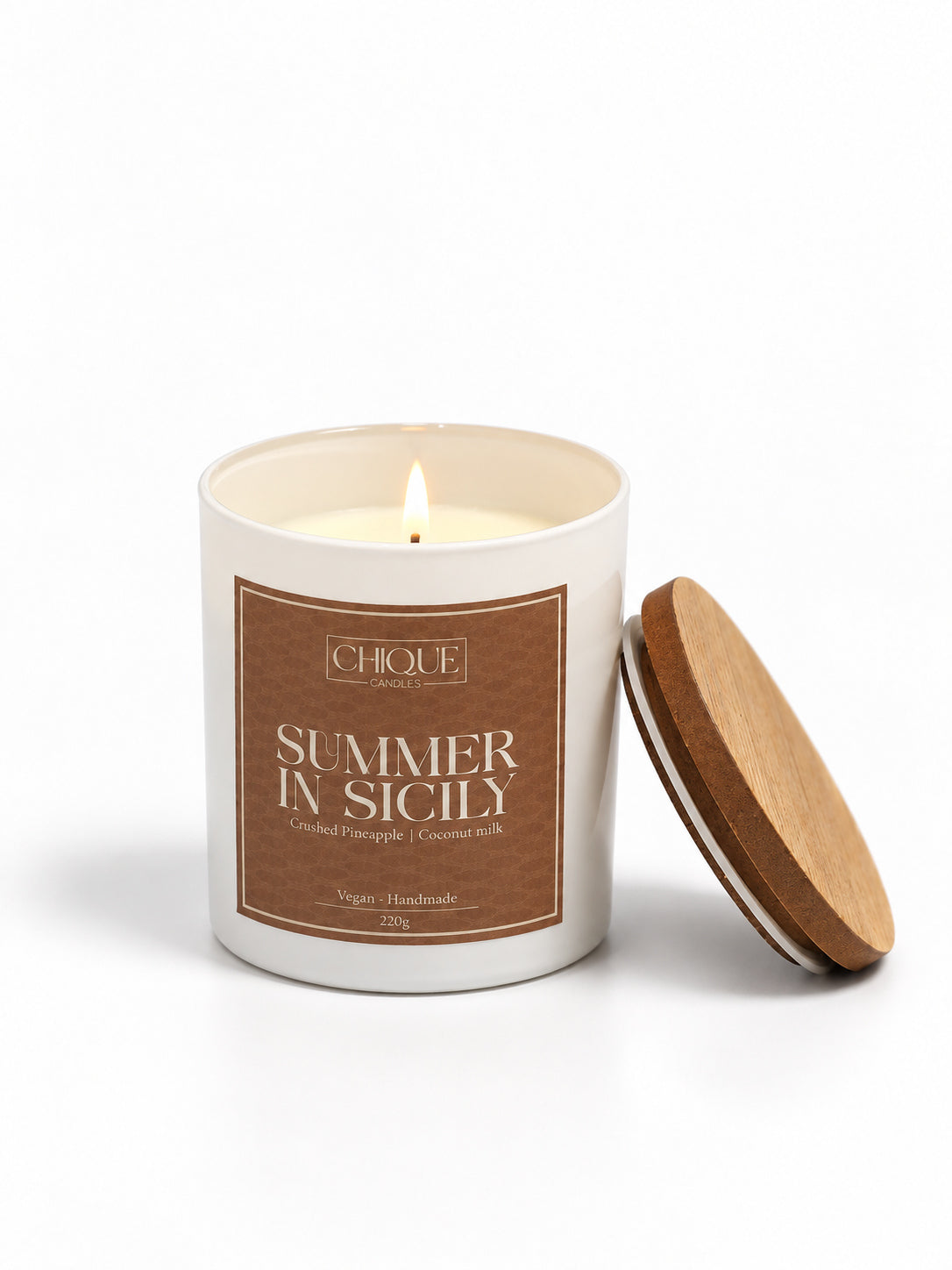 Summer in Sicily - Fruity scented candle