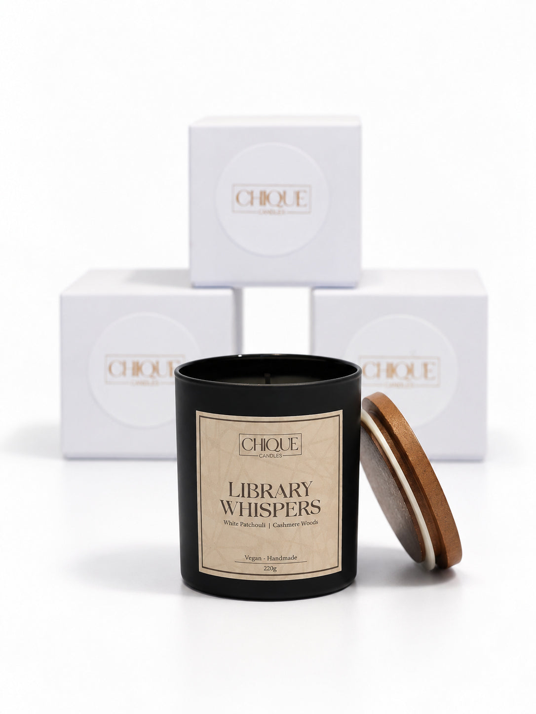 Library Whispers - Woody scented candle