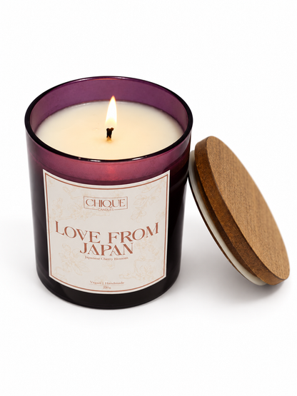 Love from Japan - Vela de flor de cerejeira