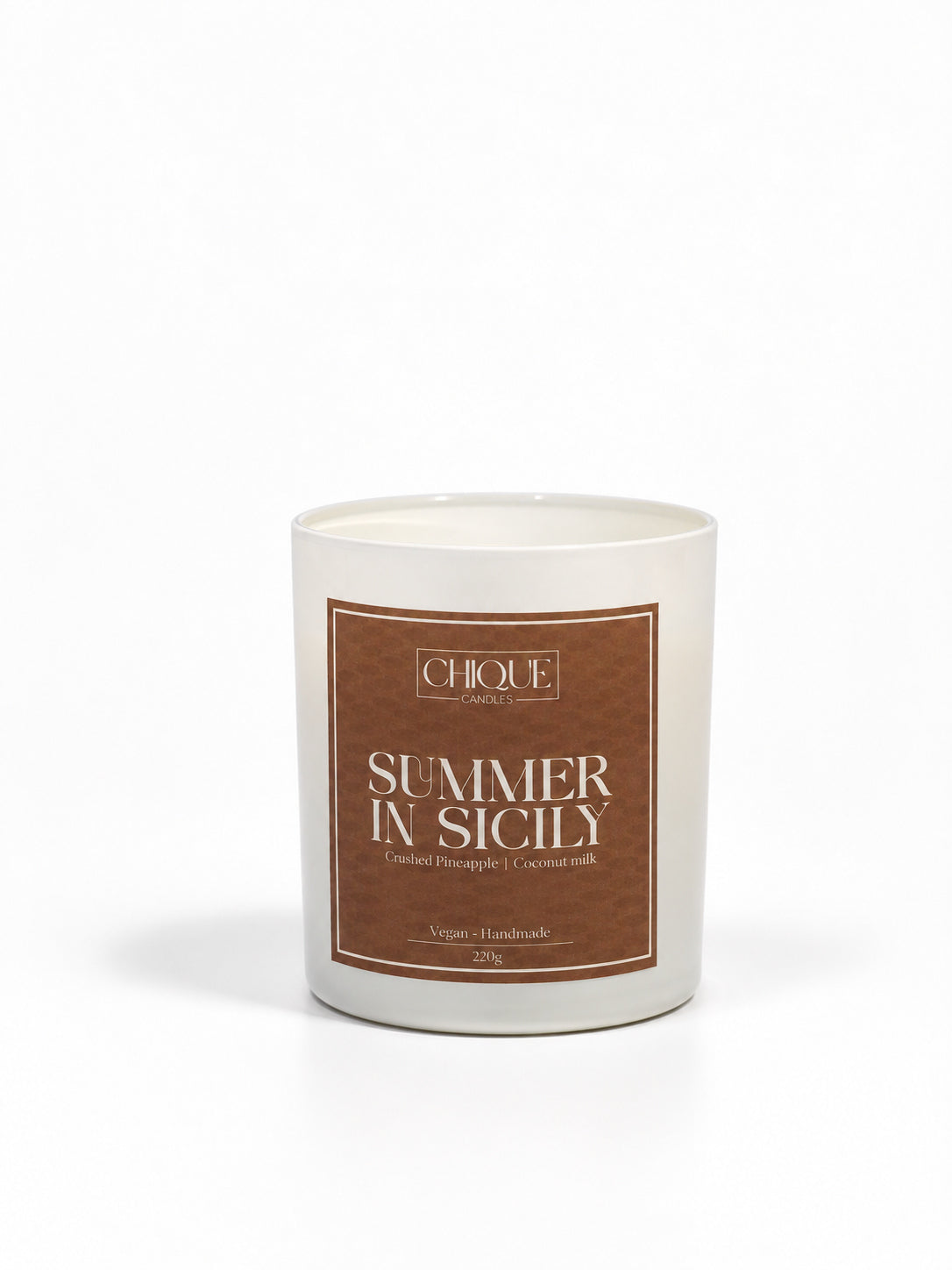 Summer in Sicily - Fruity scented candle