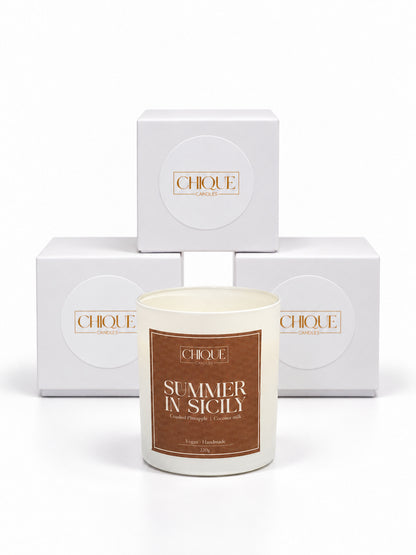 Summer in Sicily - Fruity scented candle