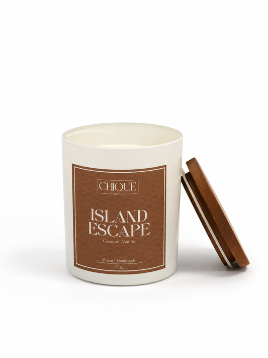 Island Escape - Vela aromática de coco e citrinos