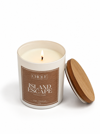 Island Escape - Vela aromática de coco e citrinos