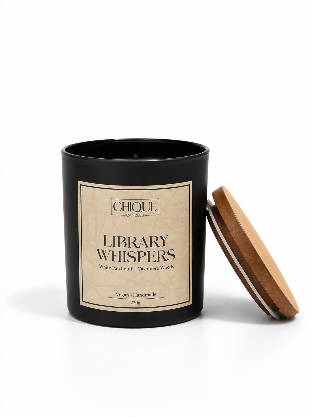 Library Whispers - Woody scented candle